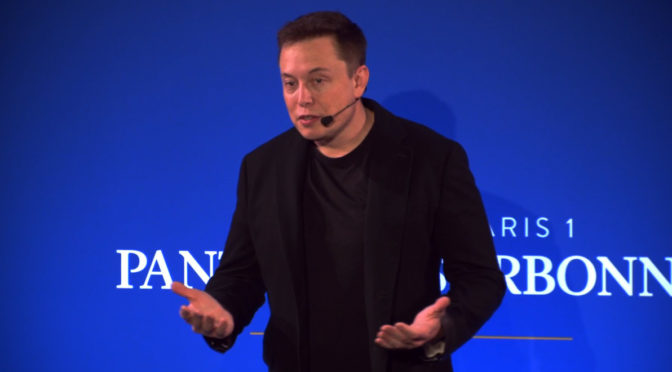 Tesla’s Elon Musk calls for carbon tax